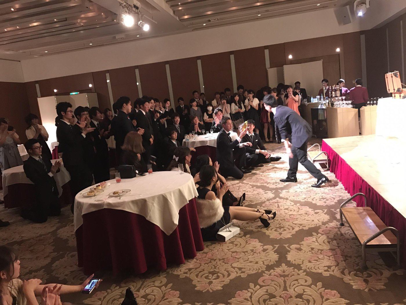 マジシャン橘優によるステージマジック